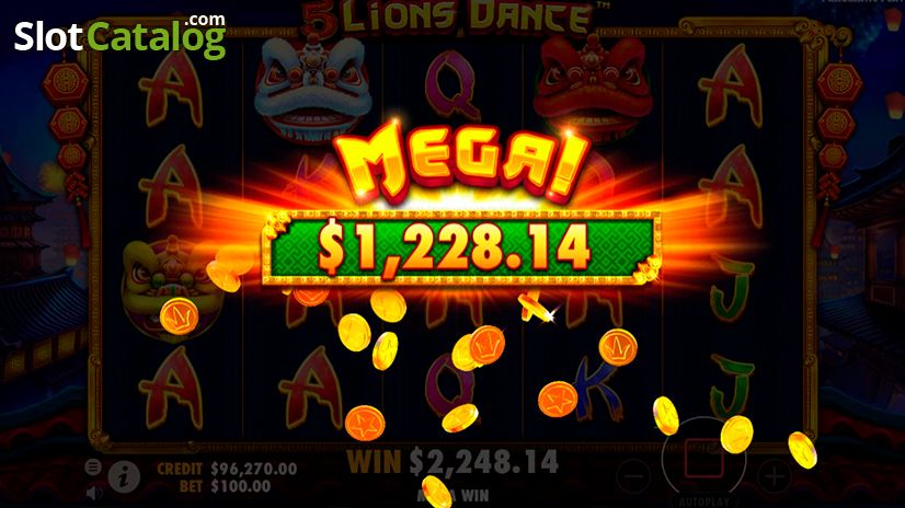 alt Слот 5 Lions Dance від Pragmatic Play — огляд гри