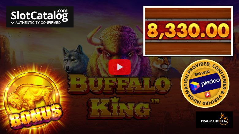 alt Скріншот слоту Buffalo King від Pragmatic Play з бізоном і бонусними символами